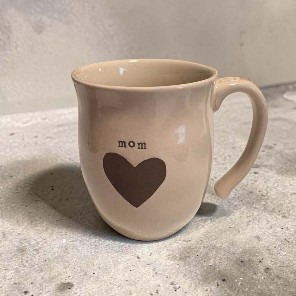 Demdaco Warm Heart Mom Stoneware Mug